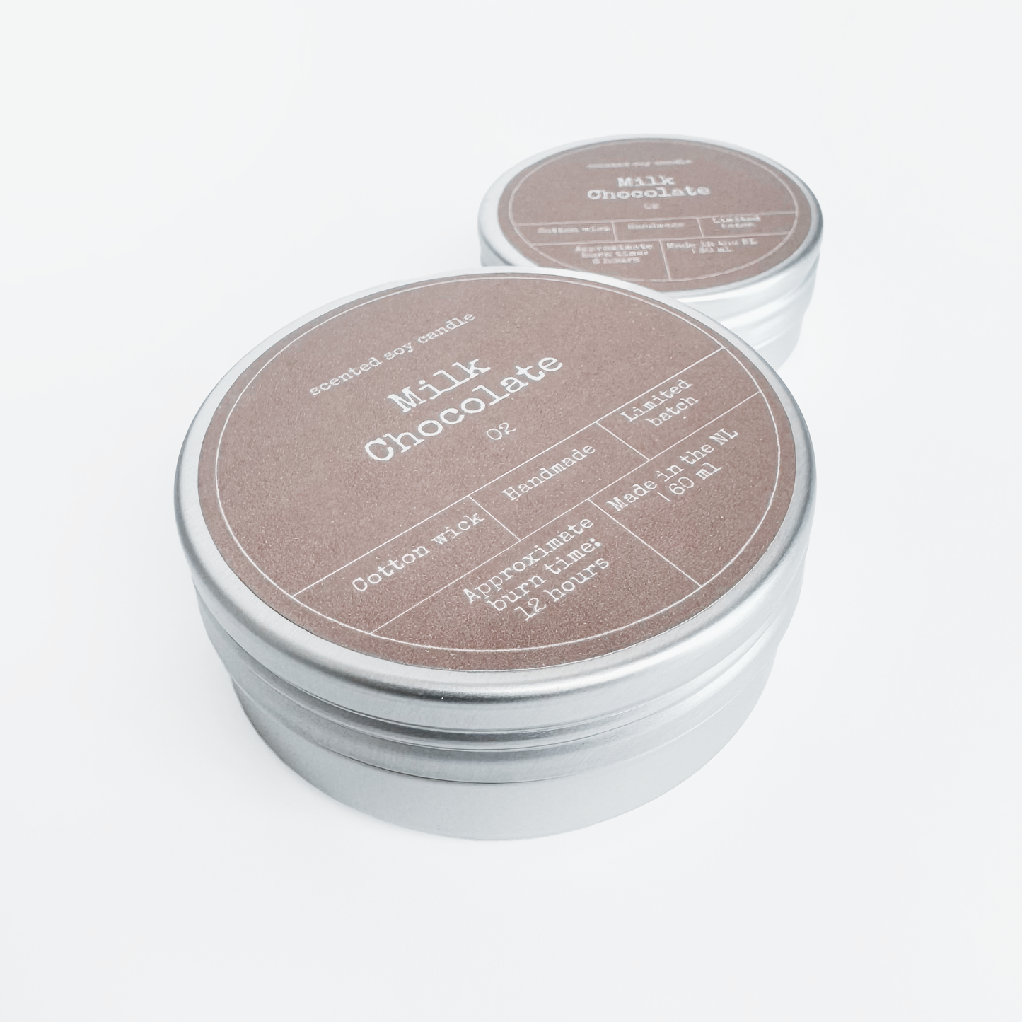 Soy Wax Scented Candle | Milk Chocolate