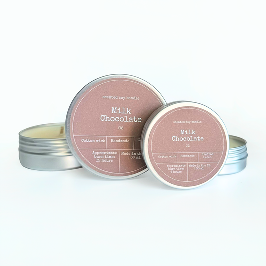 Soy Wax Scented Candle | Milk Chocolate