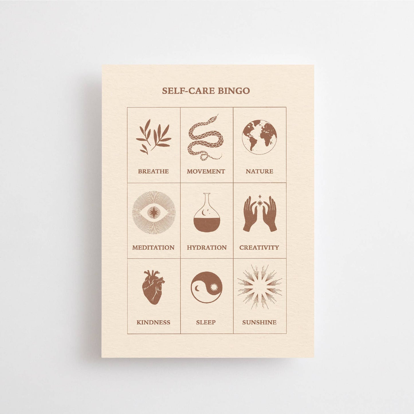 Self-Care Bingo | Card