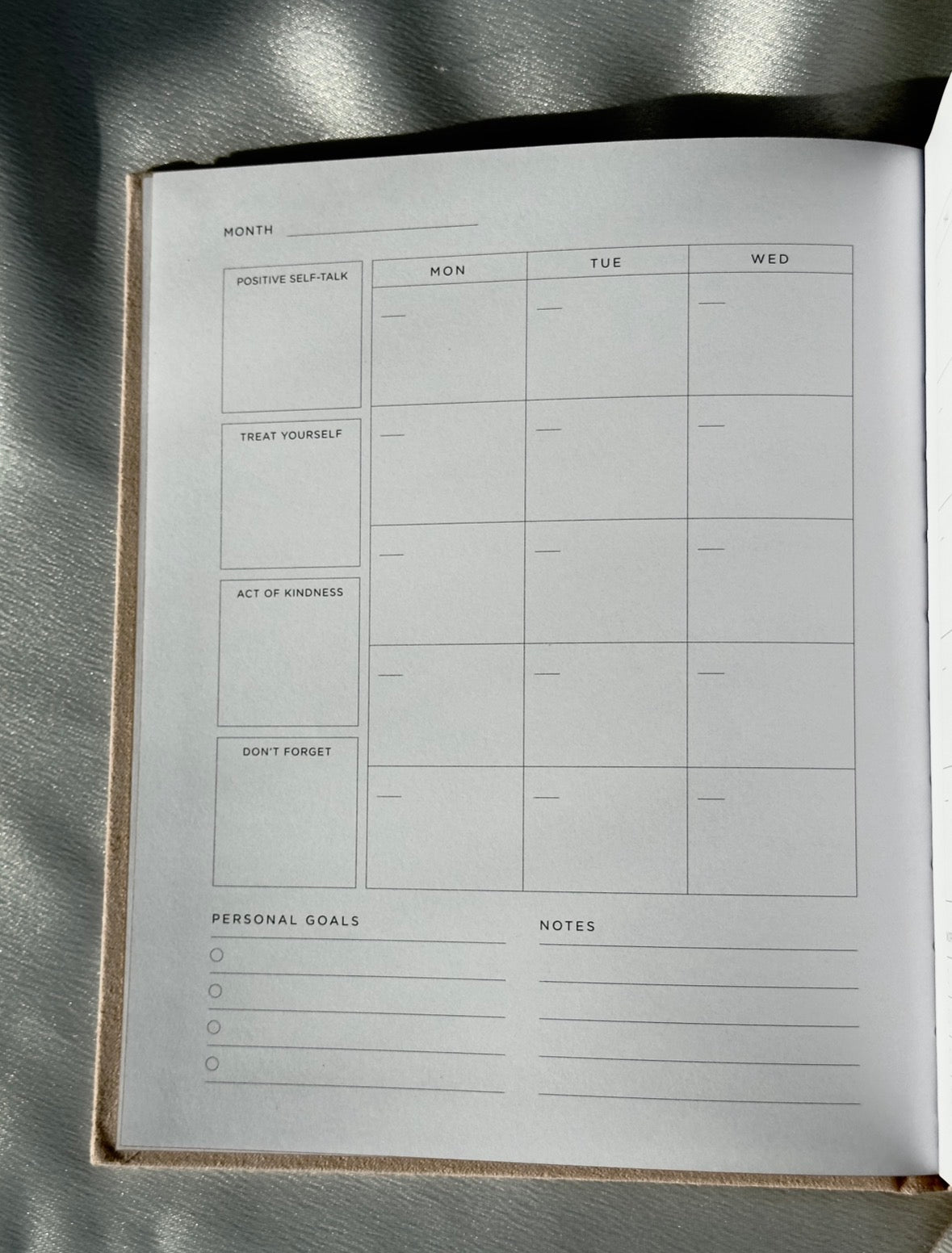 Self-Care Planner | Deluxe