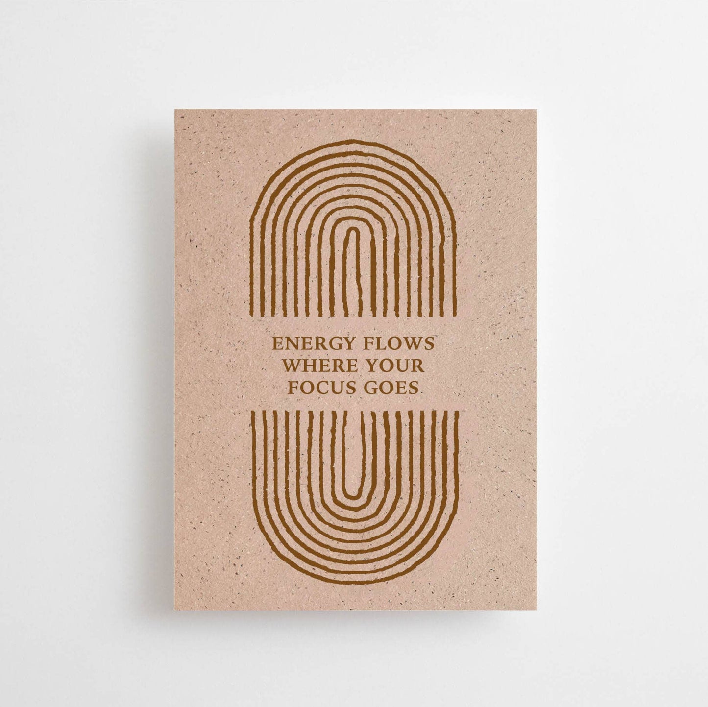 Energy flows where your focus goes | Card
