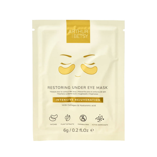 Restoring golden under eye mask